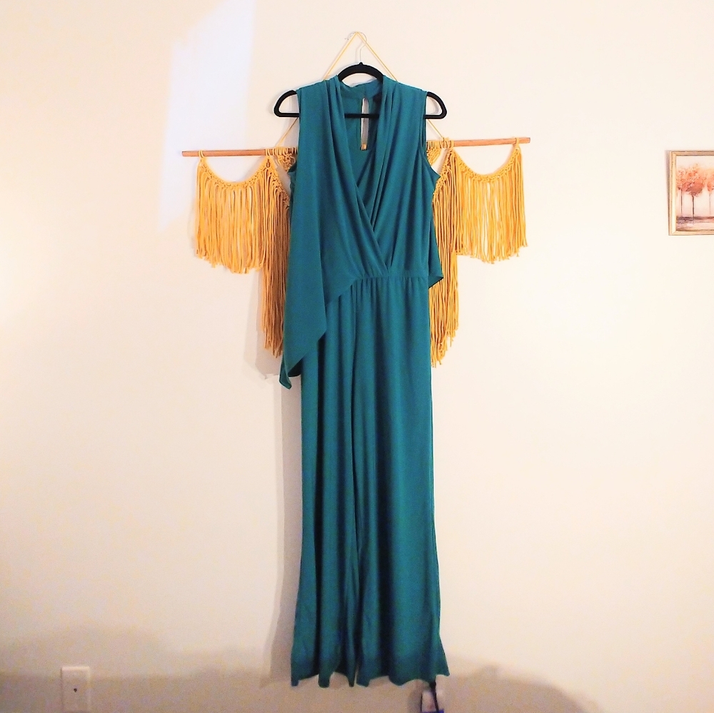 Gorgeous teal jumpsuit